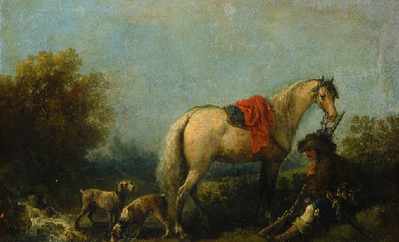 Figura di cacciatore in riposo - Pinacoteca Tosio Martinengo, Brescia